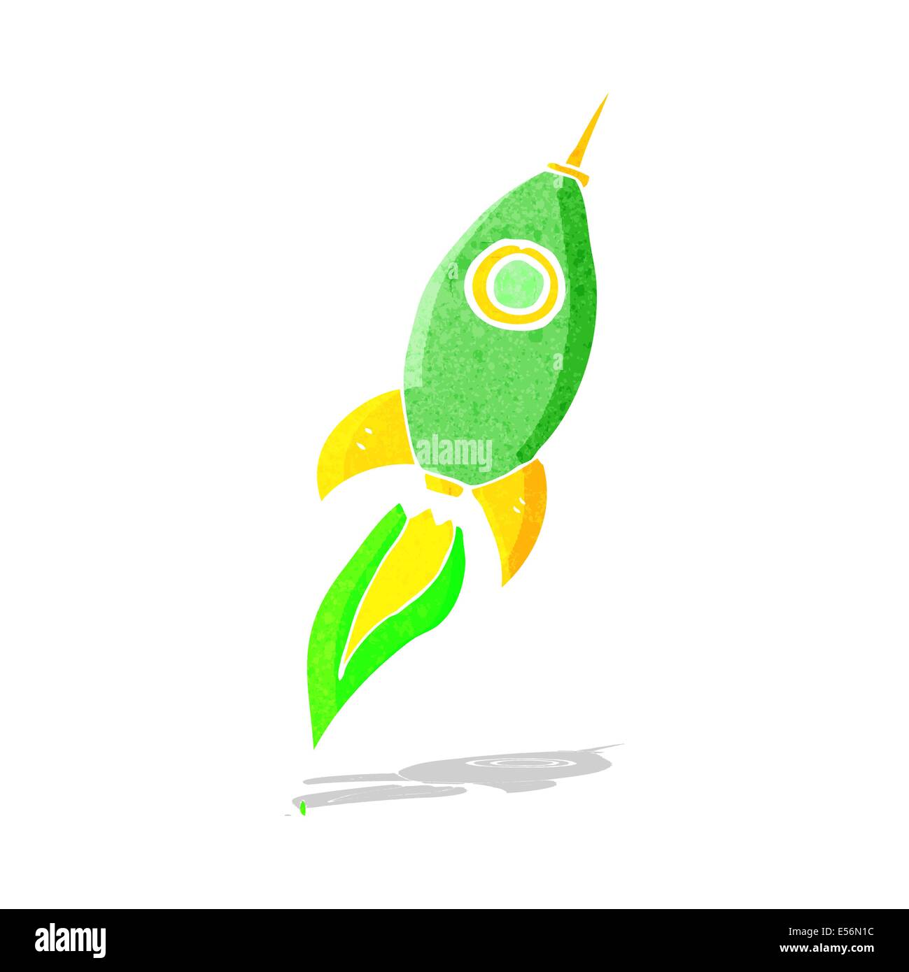 cartoon space rocket Stock Vector Image & Art - Alamy