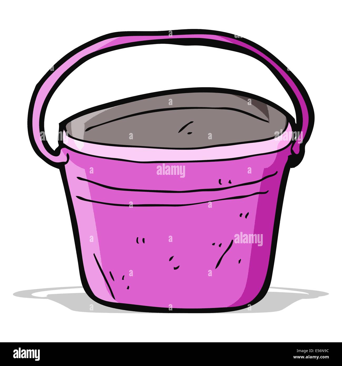cartoon metal bucket Stock Vector Image & Art Alamy