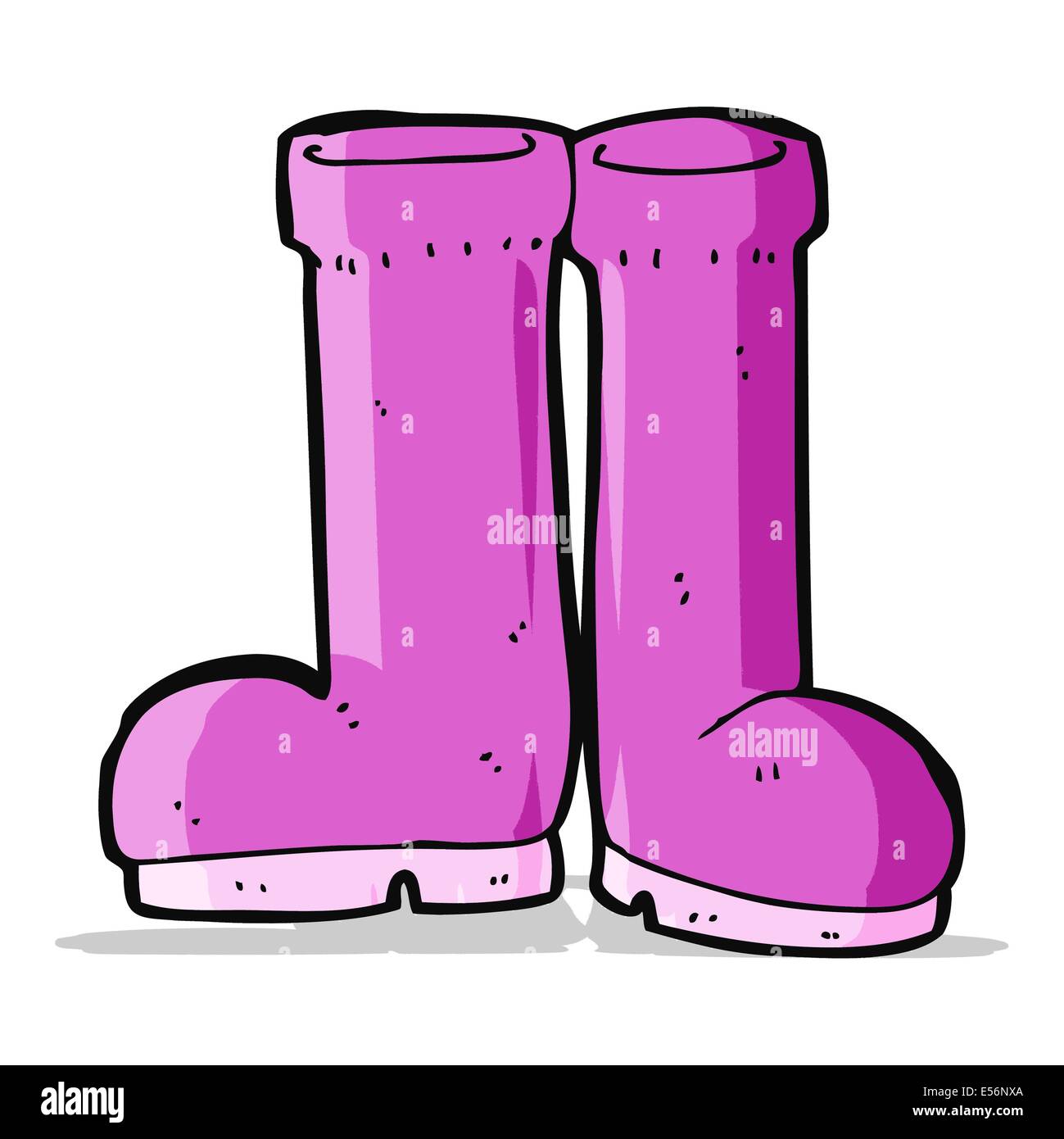 Cartoon rubber boots Cut Out Stock Images & Pictures Alamy