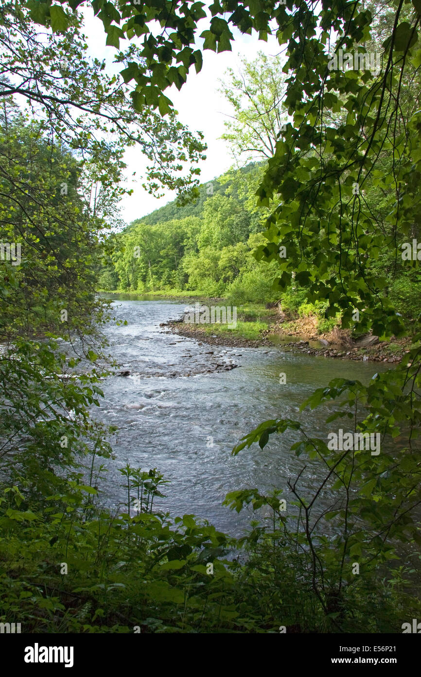Greenbrier River, West Virginia, USA Stock Photo Alamy