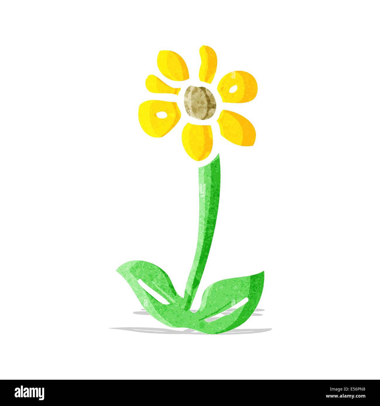 cartoon flower symbol Stock Vector Image & Art - Alamy