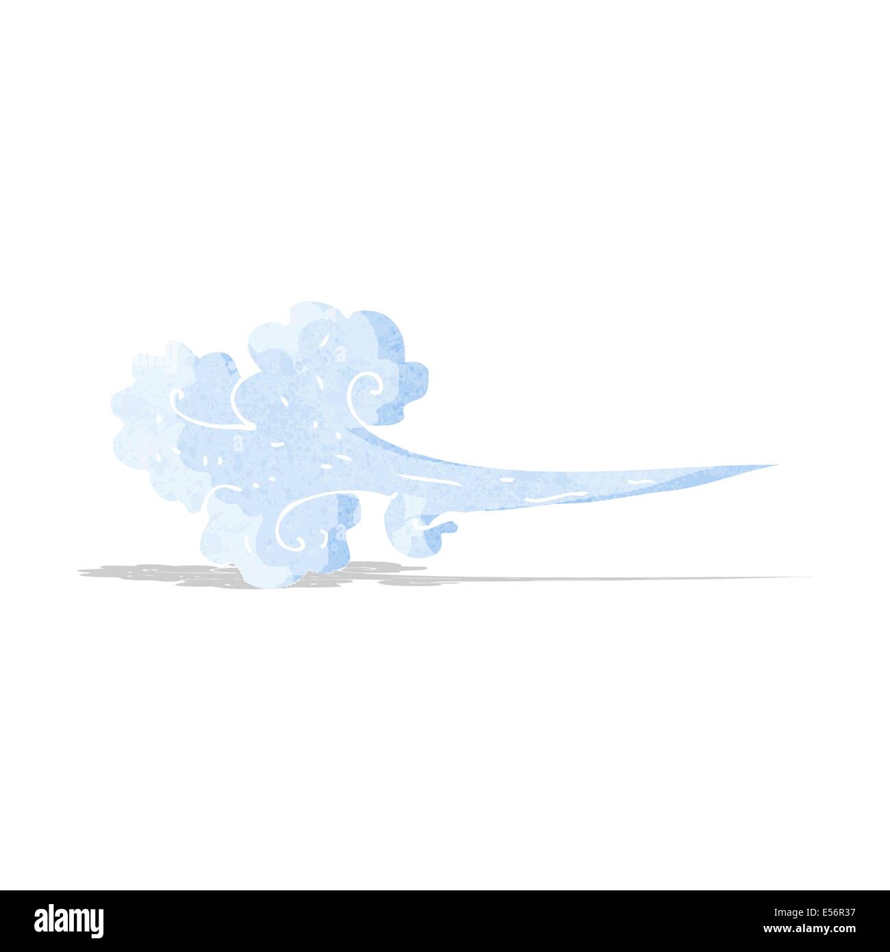 cartoon gust of wind Stock Vector Image & Art - Alamy
