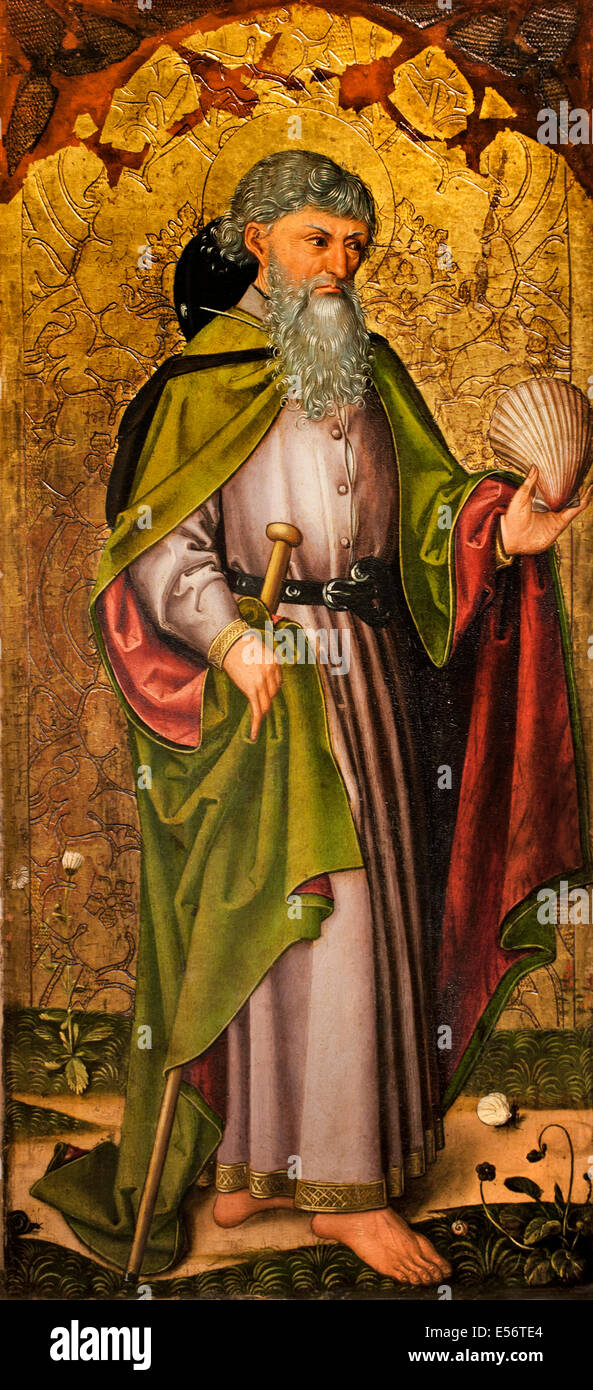 St James 1475 Master active  Wurzburg ( Franconia Northern Bavaria German Germany Stock Photo