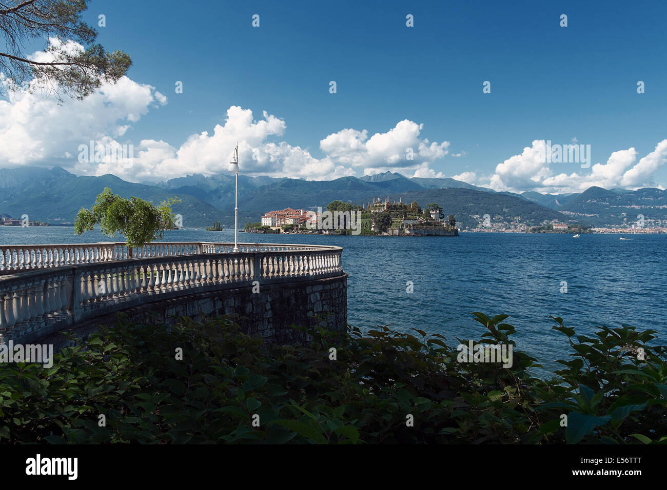 Stresa - Isola Bella and Isola dei Pescatori - Lago Maggiore Stock Photo