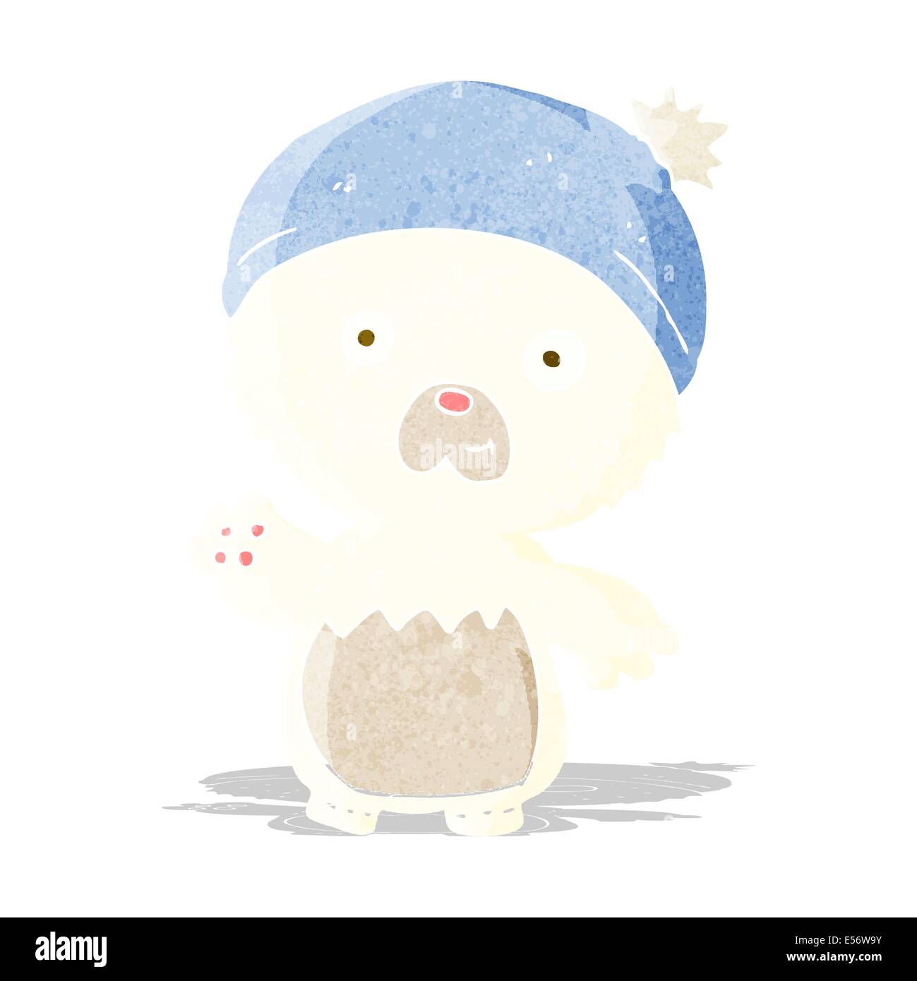 cartoon cute teddy bear in hat Stock Vector Image & Art - Alamy