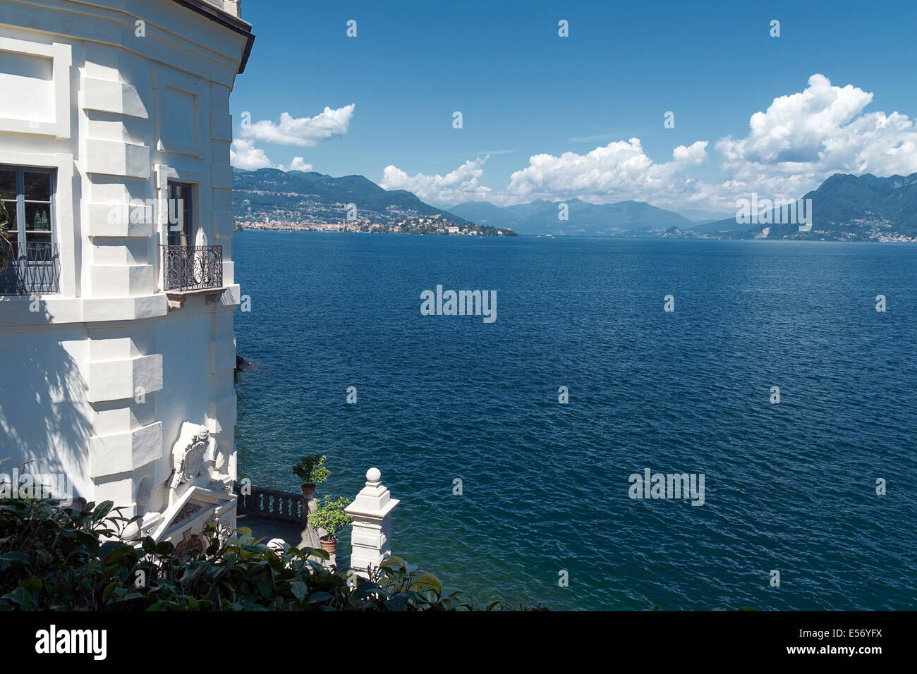 Stresa - Isola Bella and Isola dei Pescatori - Lago Maggiore Stock Photo