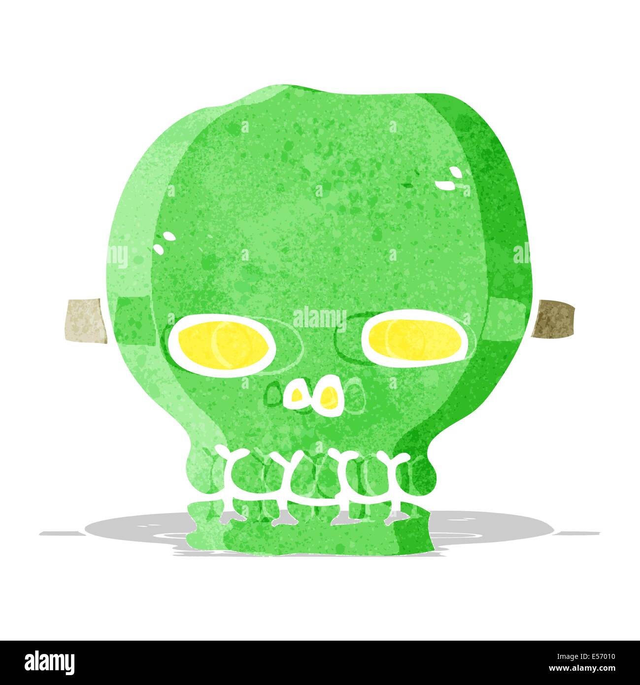 Creepy Mask Cartoon cartoon spooky skull mask Stock Vector Image & Art - Alamy