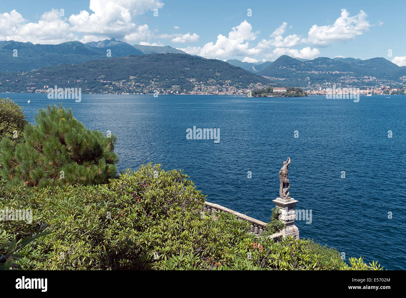 Stresa - Isola Bella and Isola dei Pescatori - Lago Maggiore Stock Photo