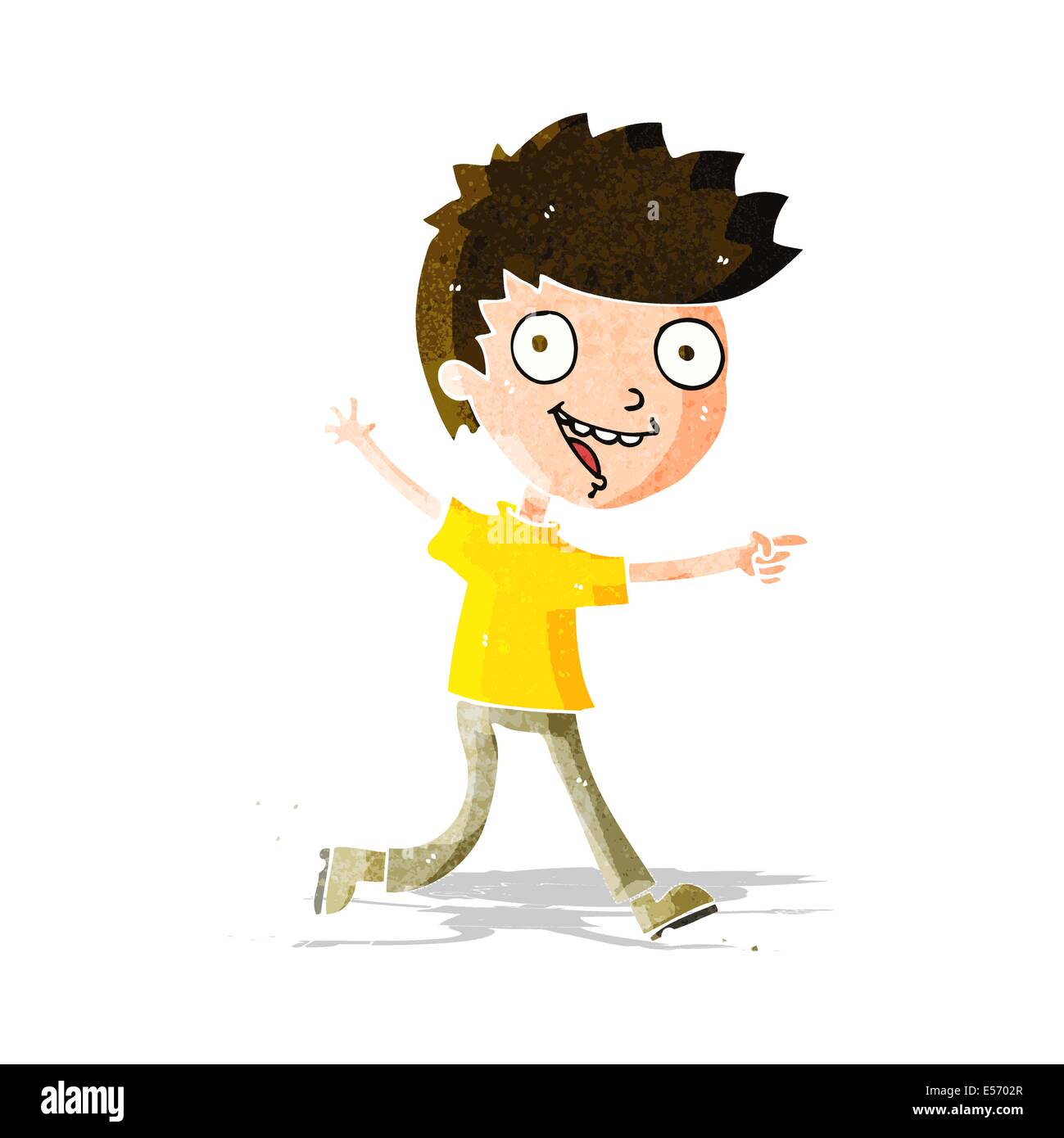 Vector illustration of Crazy man cartoon Stock Vector Image & Art - Alamy