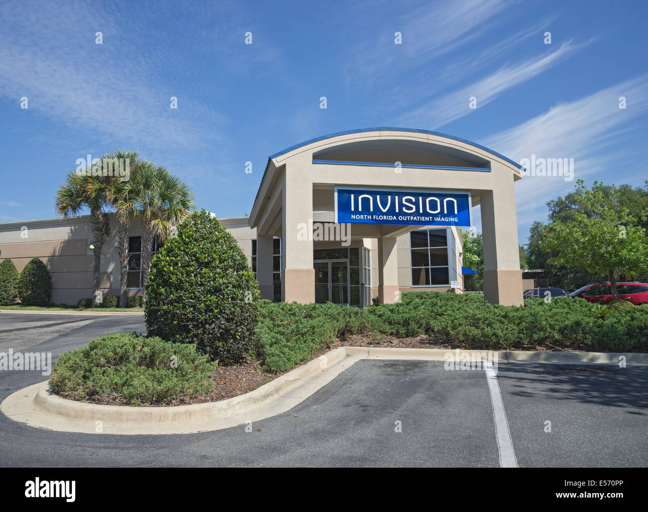 Invision Imaging is North Florida Regional Hospital's outpatient radiology and diagnostic imaging center located in Gainesville  Stock Photo