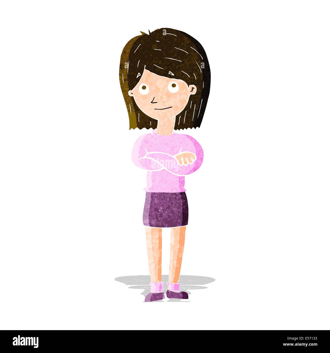 Woman rolling eyes Stock Vector Images Alamy