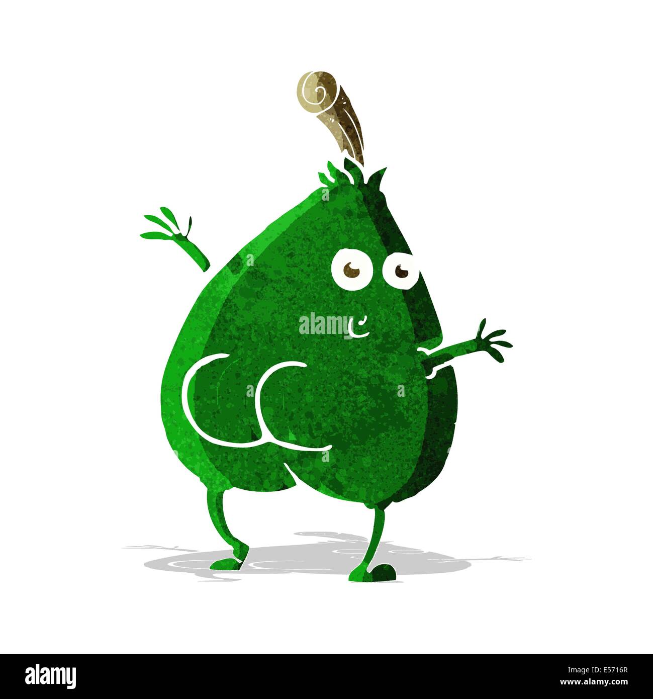a nice pear cartoon Stock Vector Image & Art - Alamy