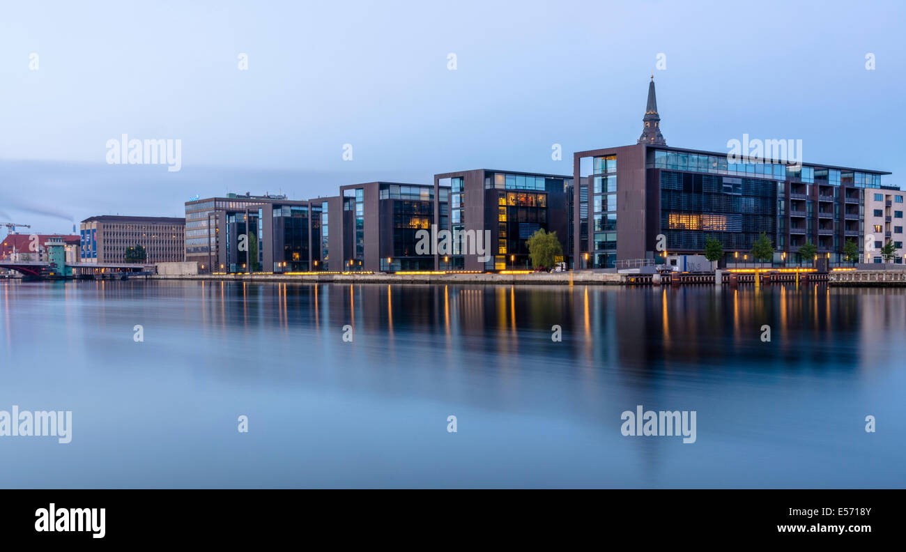 Nordea Bank headquarters in Christianshavn, Copenhagen, Denmark Stock Photo