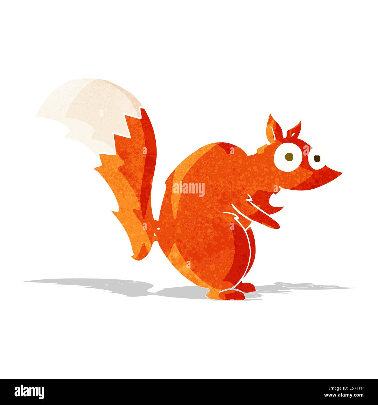 funny startled squirrel cartoon Stock Vector Image & Art Alamy