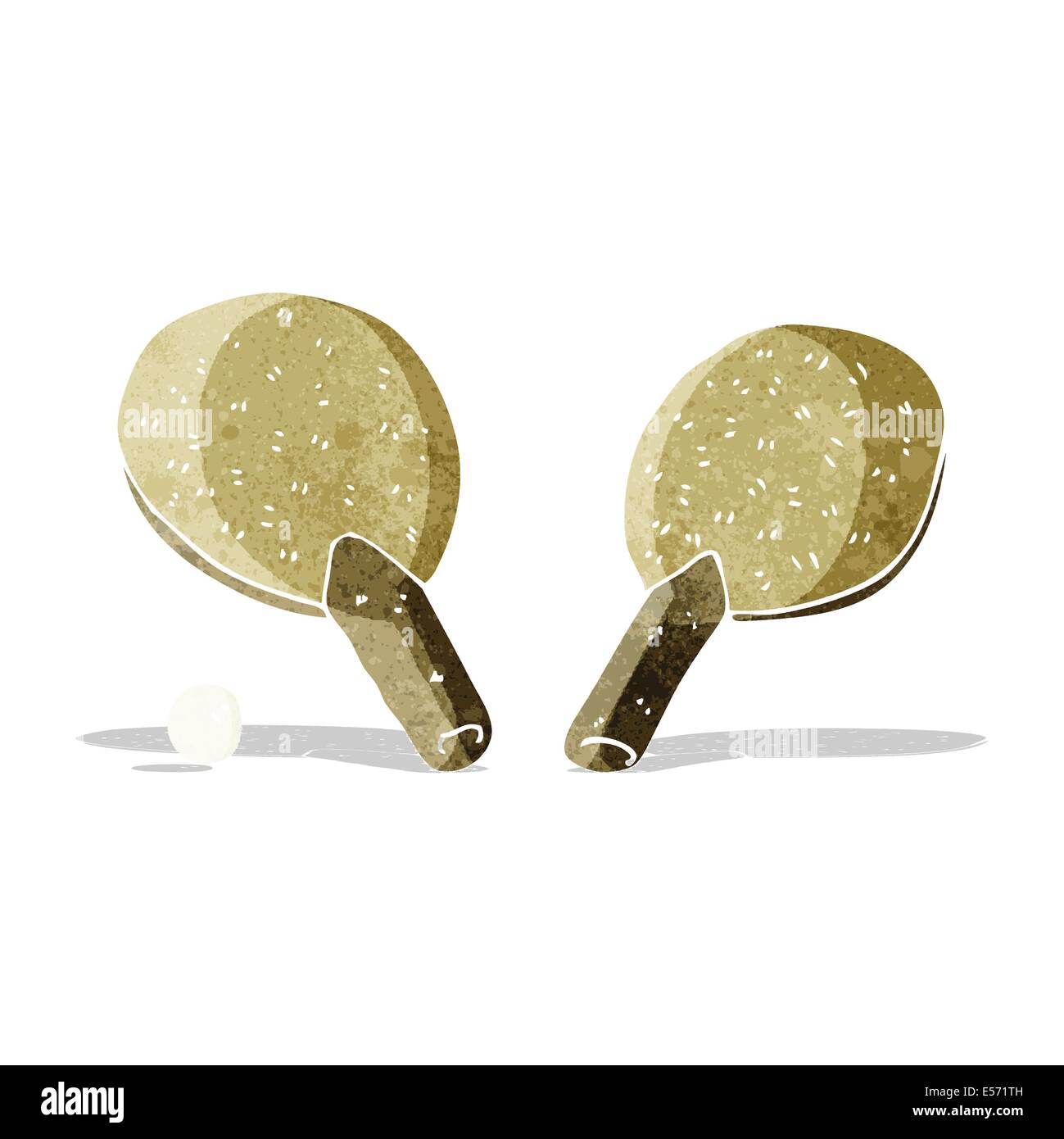 cartoon table tennis bats Stock Vector Image & Art Alamy