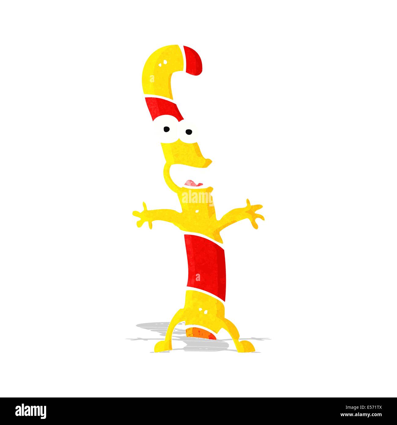 cartoon candy cane Stock Vector Image & Art - Alamy