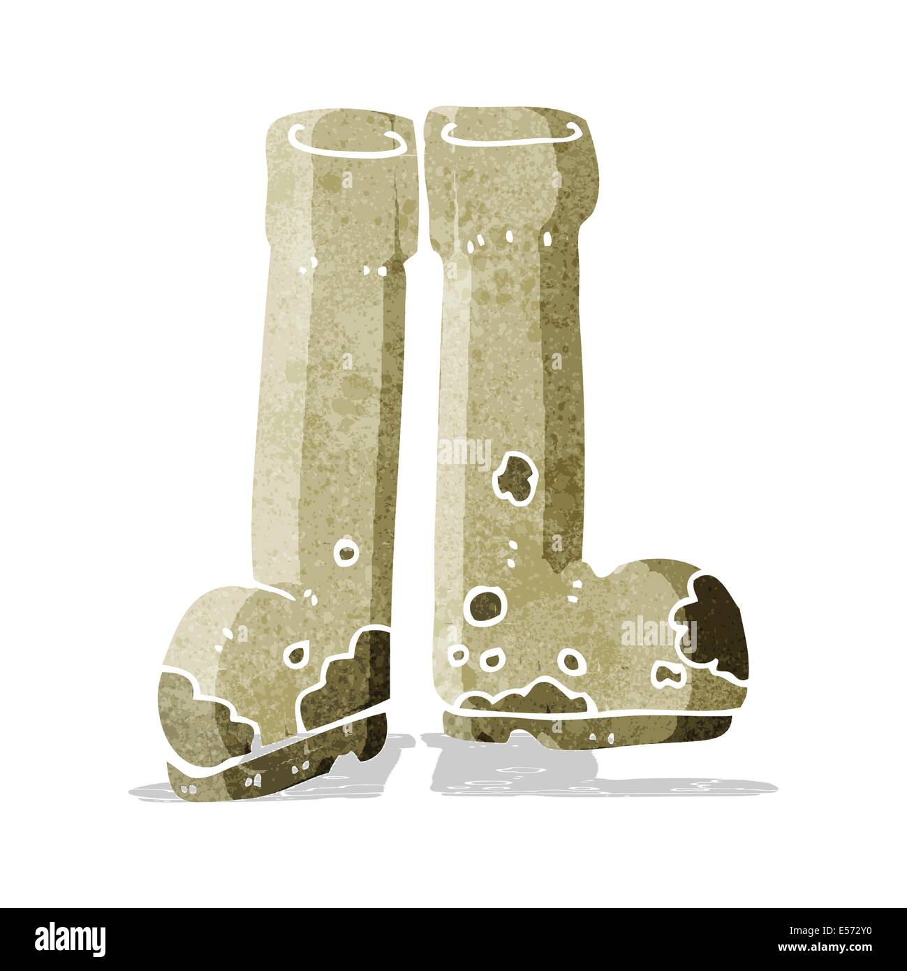 cartoon muddy boots Stock Vector Image & Art Alamy