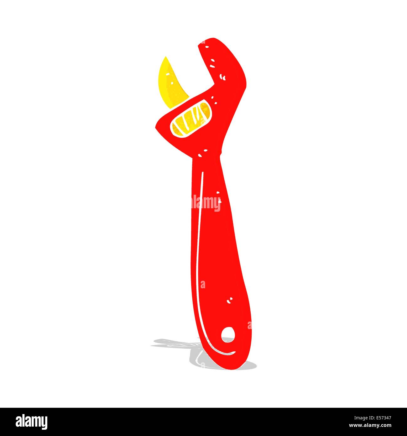 cartoon adjustable spanner Stock Vector Image & Art Alamy