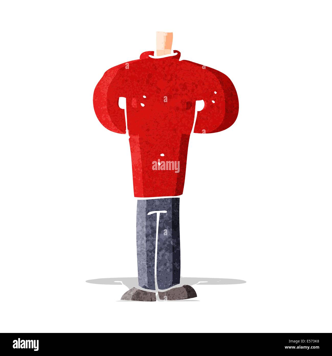 cartoon body standing still (mix and match cartoons or add own photos