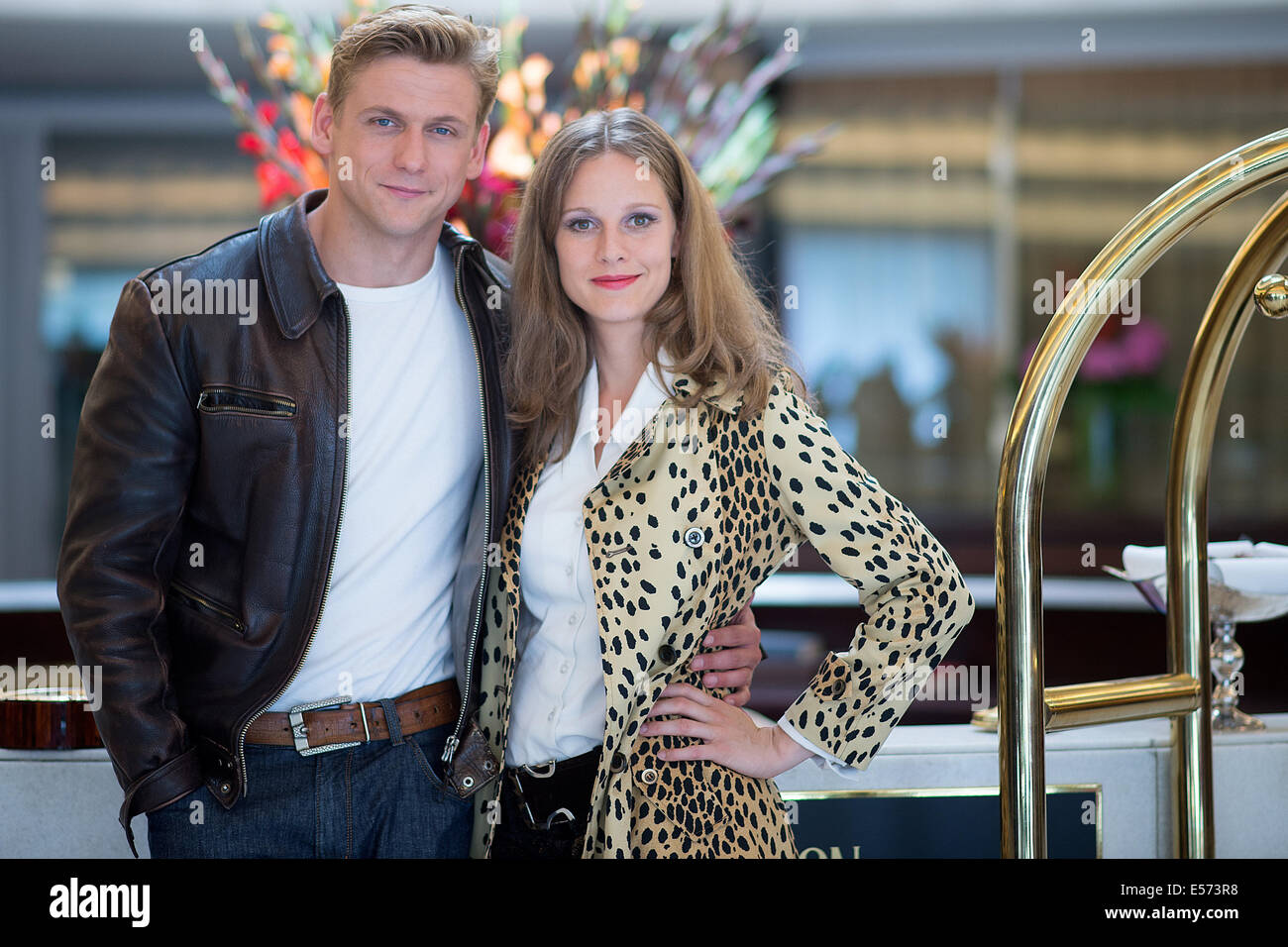 Cologne, Germany. 22nd July, 2014. Actors (RL) Picco von Groote and