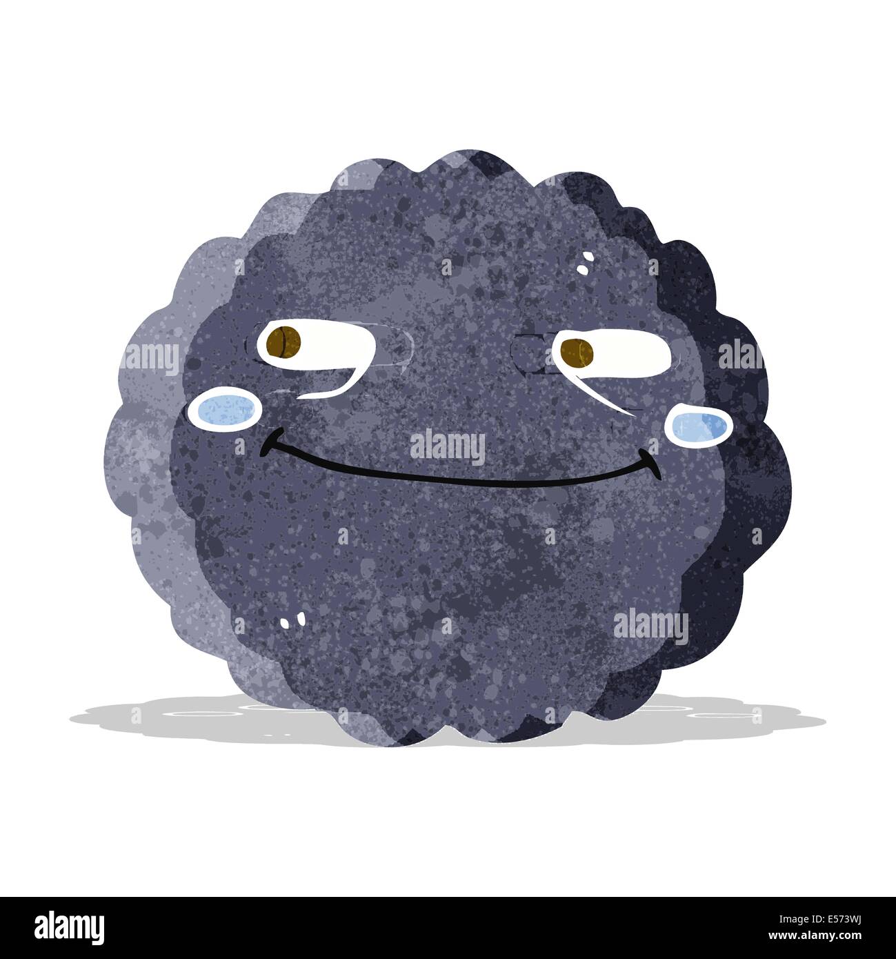cartoon happy rain cloud Stock Vector Image & Art - Alamy
