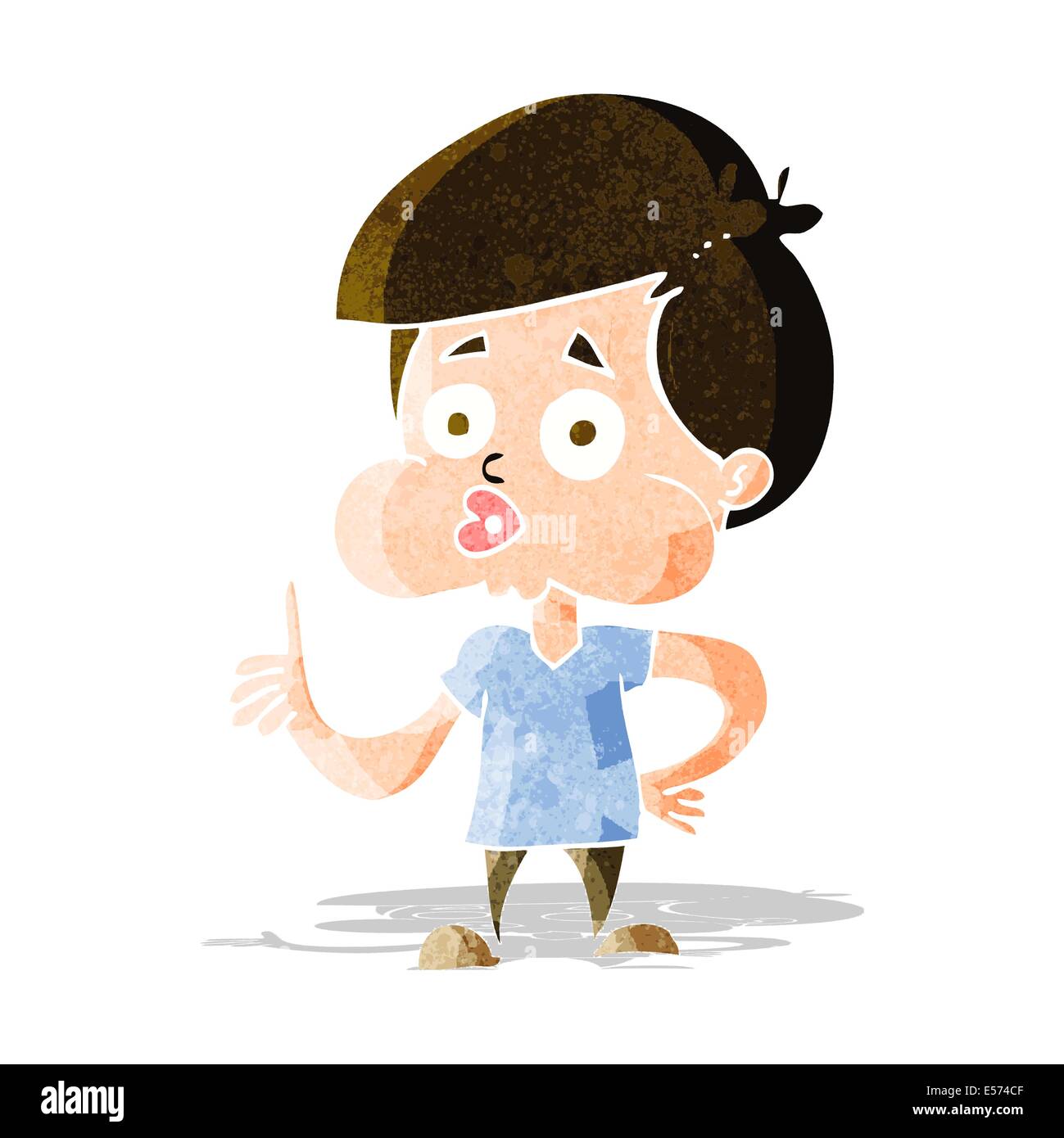 cartoon boy giving thumbs up Stock Vector Image & Art - Alamy