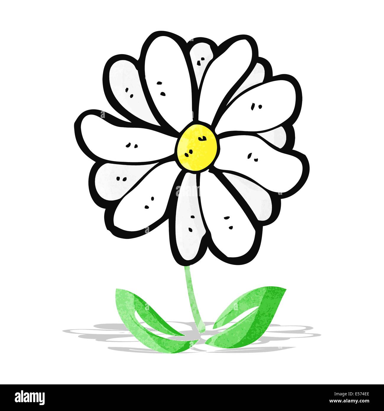 cartoon flower symbol Stock Vector Image & Art - Alamy