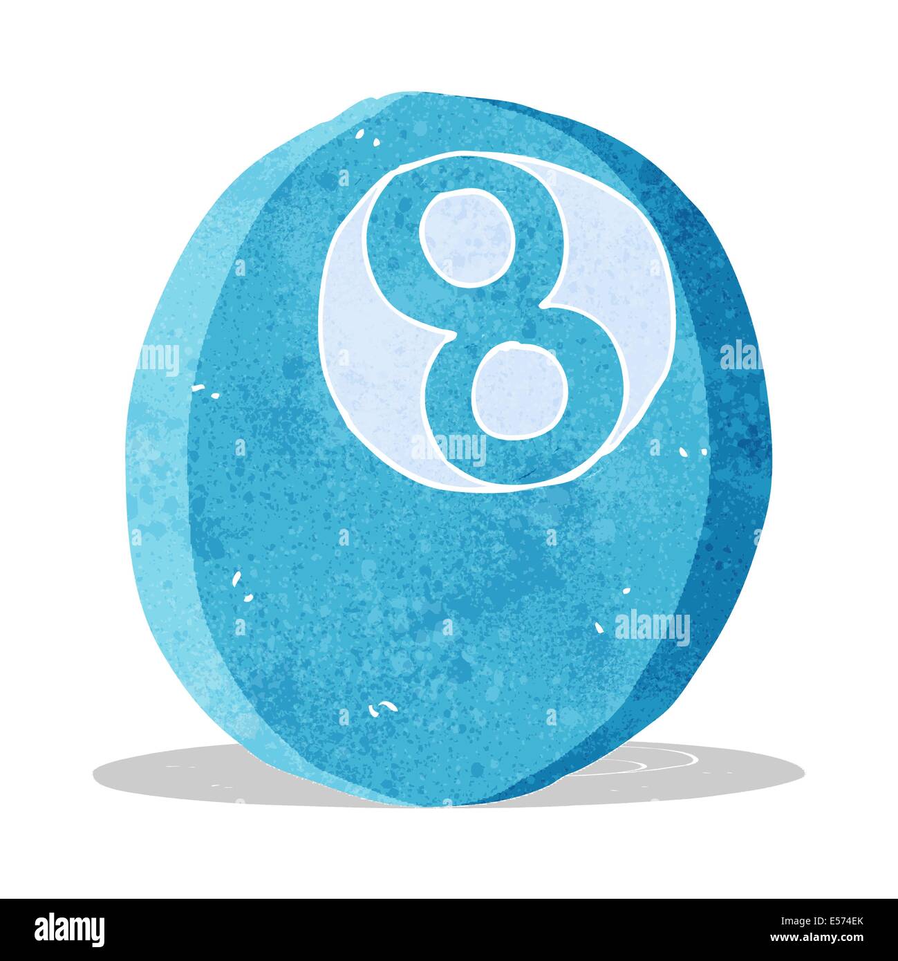 cartoon pool ball Stock Vector Image & Art Alamy