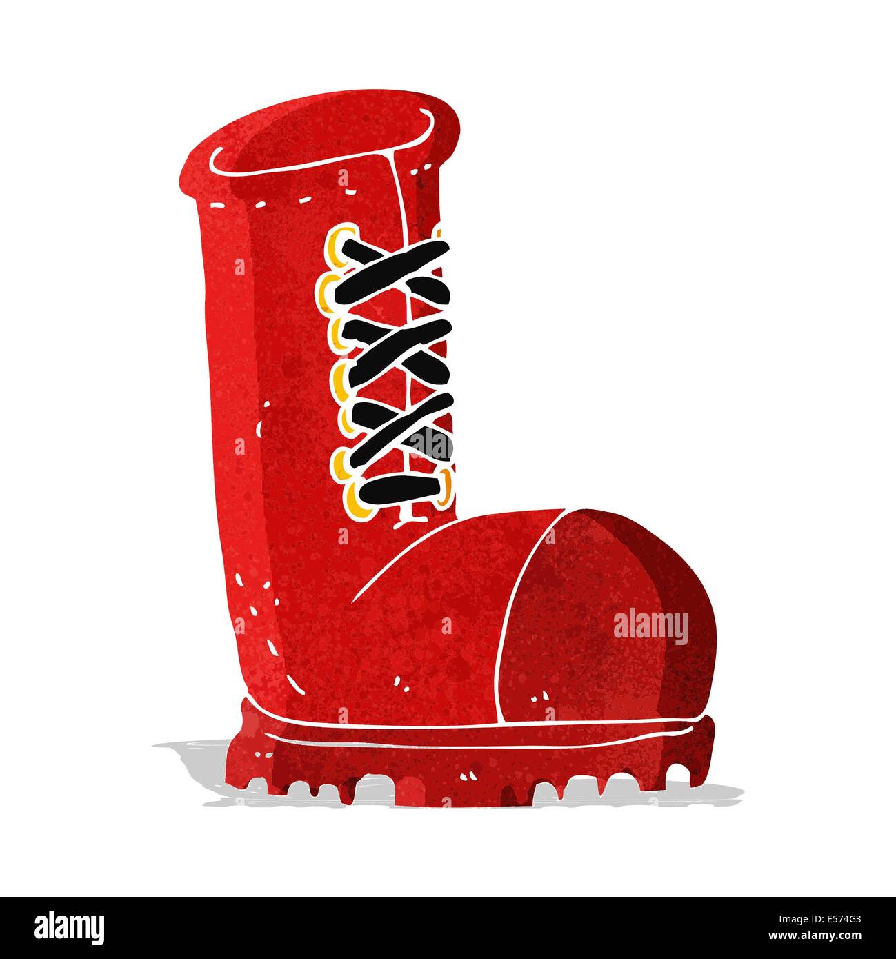 cartoon old work boot Stock Vector Image & Art Alamy