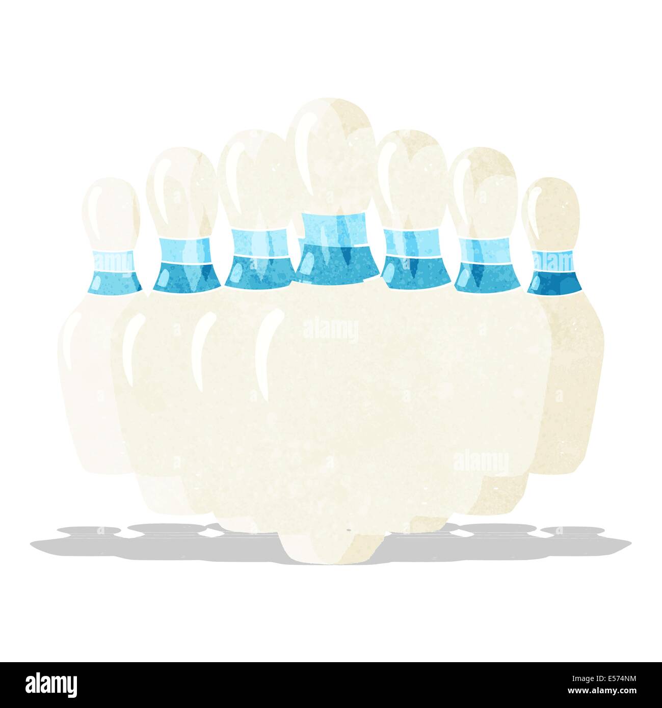 Cartoon Bowling Pins Hi-res Stock Photography And Images - Alamy