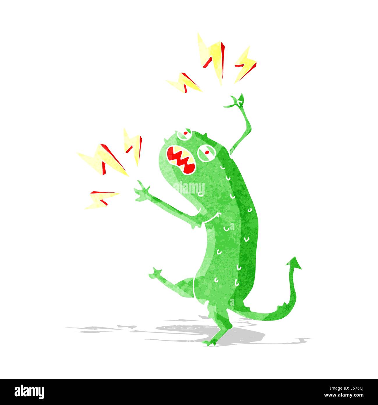 cartoon little monster Stock Vector Image & Art - Alamy