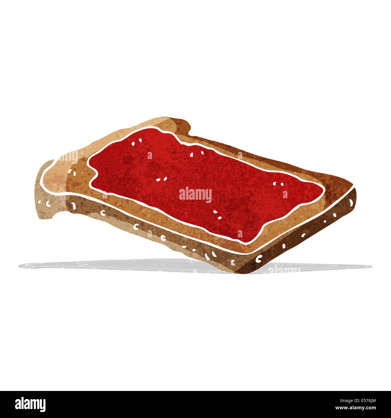 cartoon jam on toast Stock Vector Image & Art Alamy