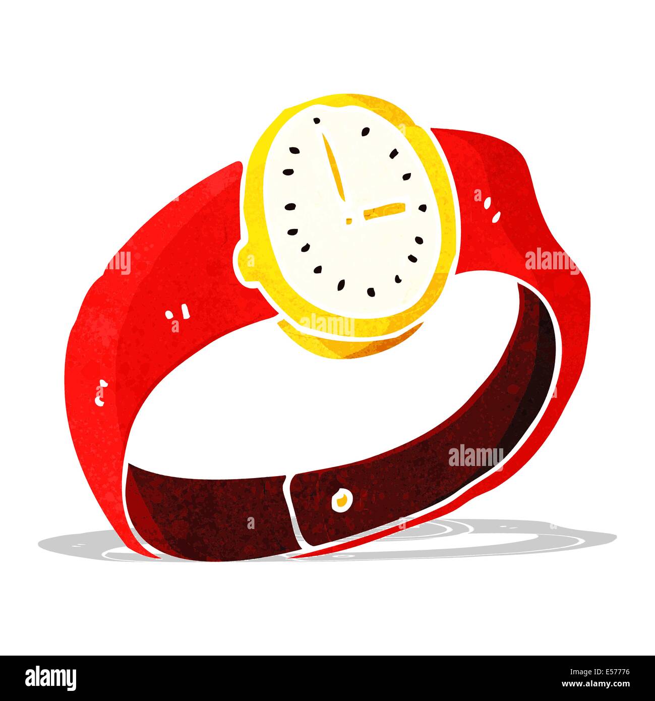 cartoon wrist watch Stock Vector Image & Art Alamy
