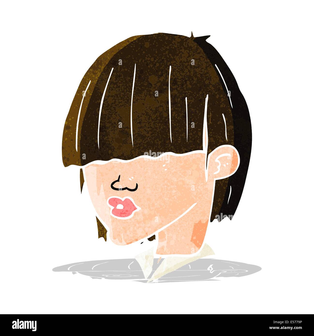 cartoon fashion haircut Stock Vector Image & Art - Alamy