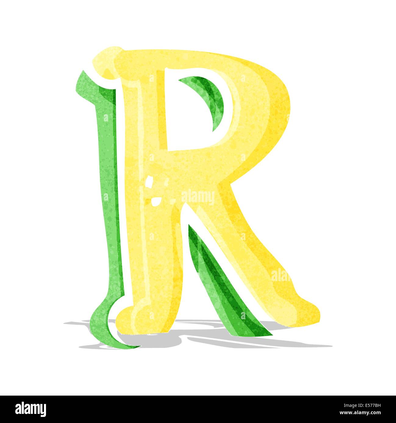 cartoon letter R Stock Vector Image & Art - Alamy