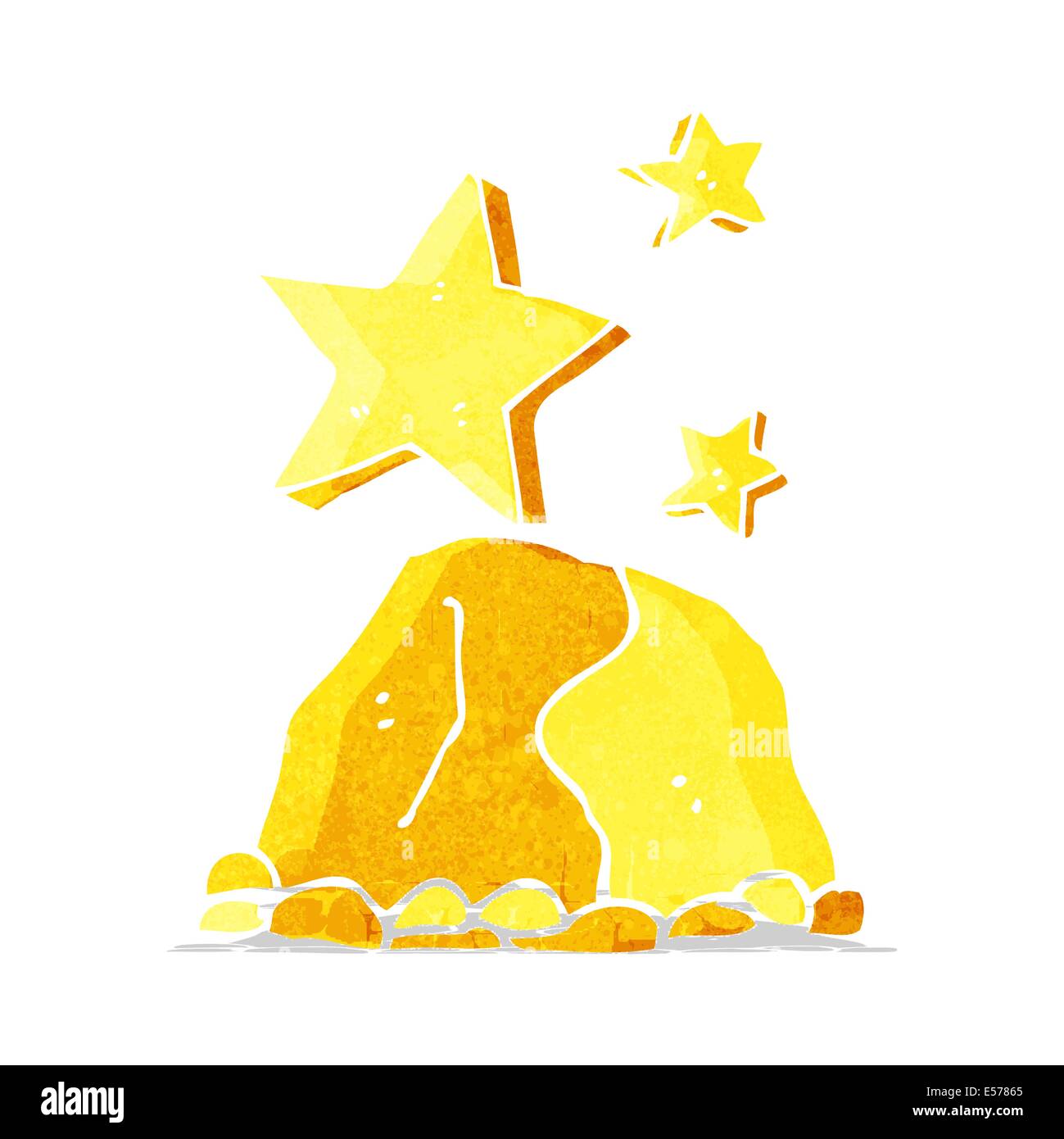 cartoon gold nugget Stock Vector Image & Art - Alamy