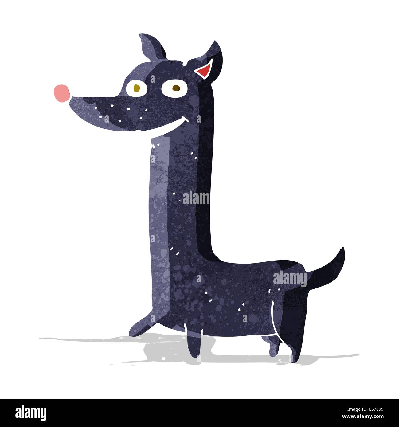 funny cartoon dog Stock Vector Image & Art - Alamy