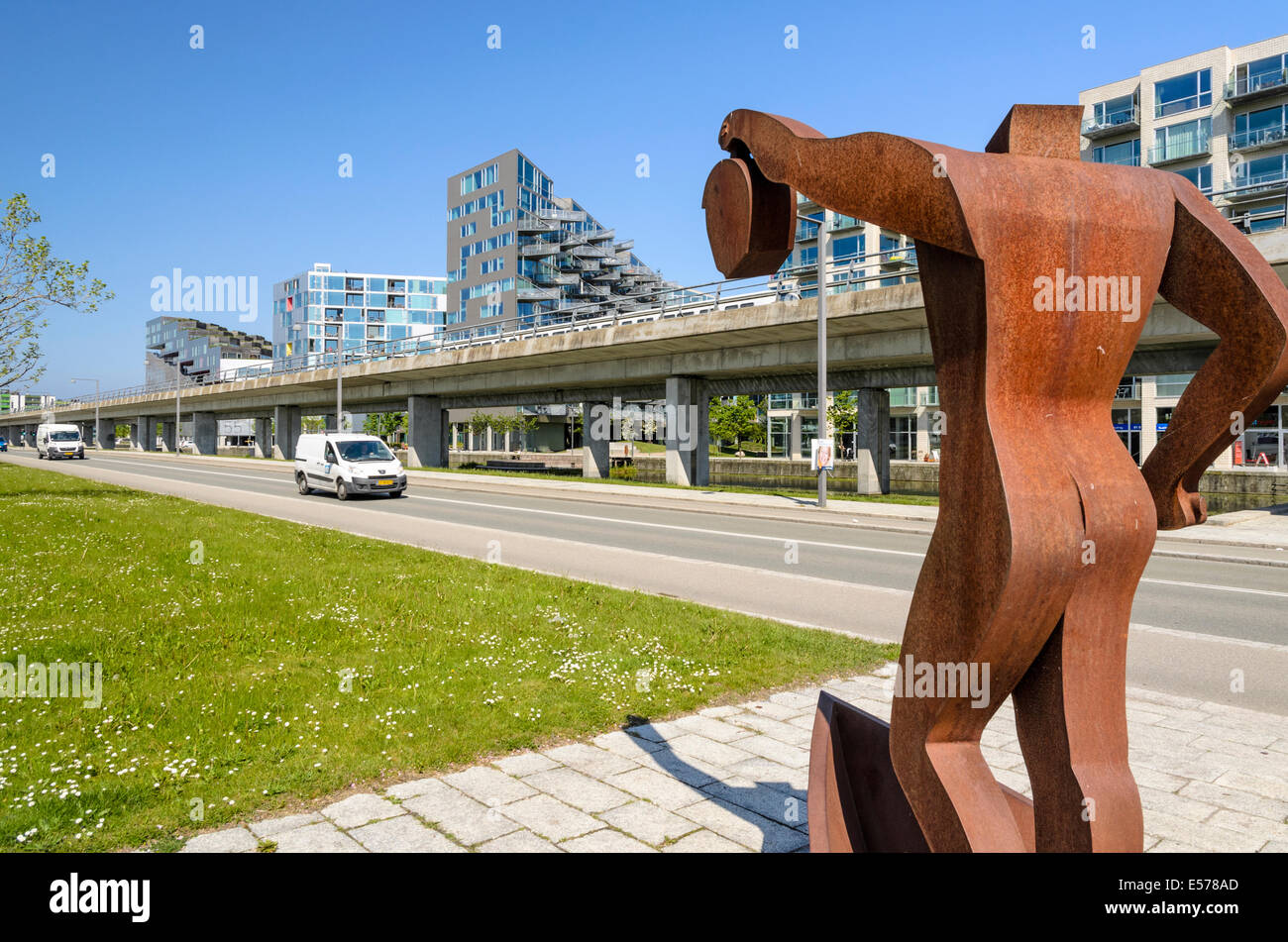 A closer look at Modern Apartment Buildings In Denmark