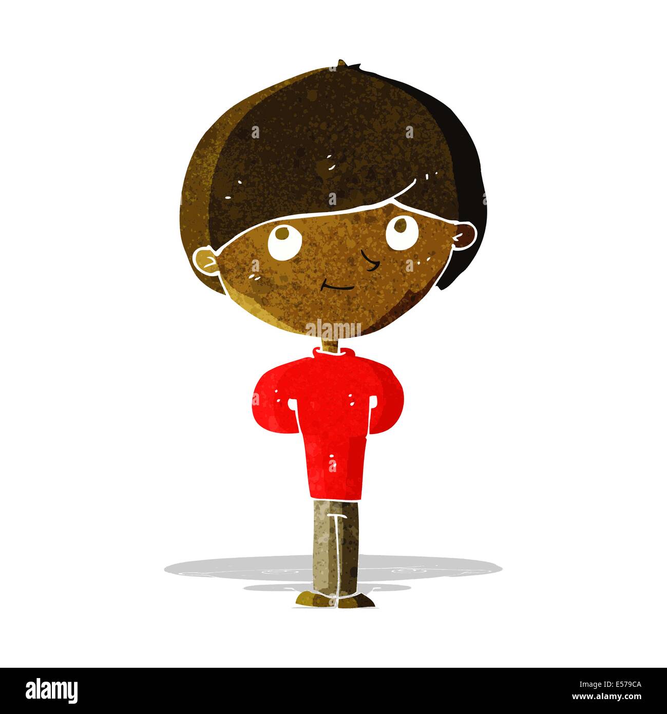 cartoon happy boy Stock Vector Image & Art - Alamy