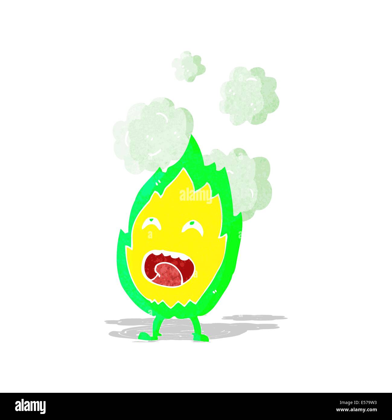 cartoon flame character Stock Vector Image & Art Alamy