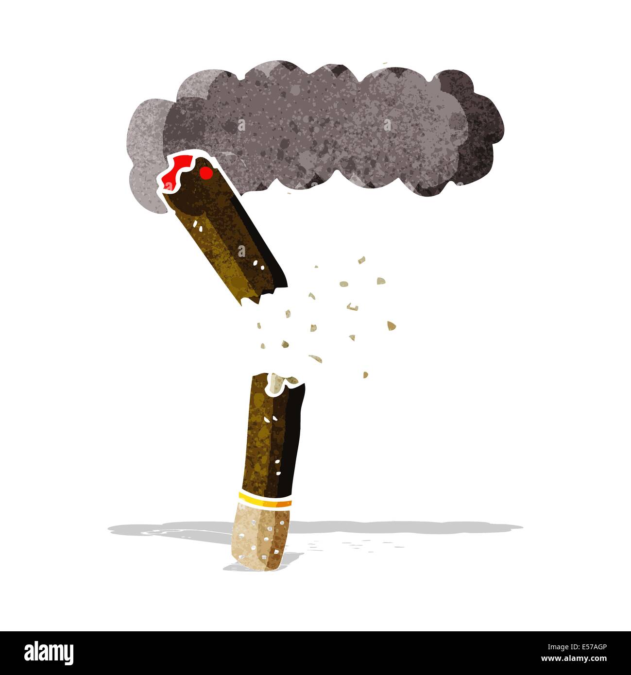 cartoon broken cigar Stock Vector Image & Art - Alamy