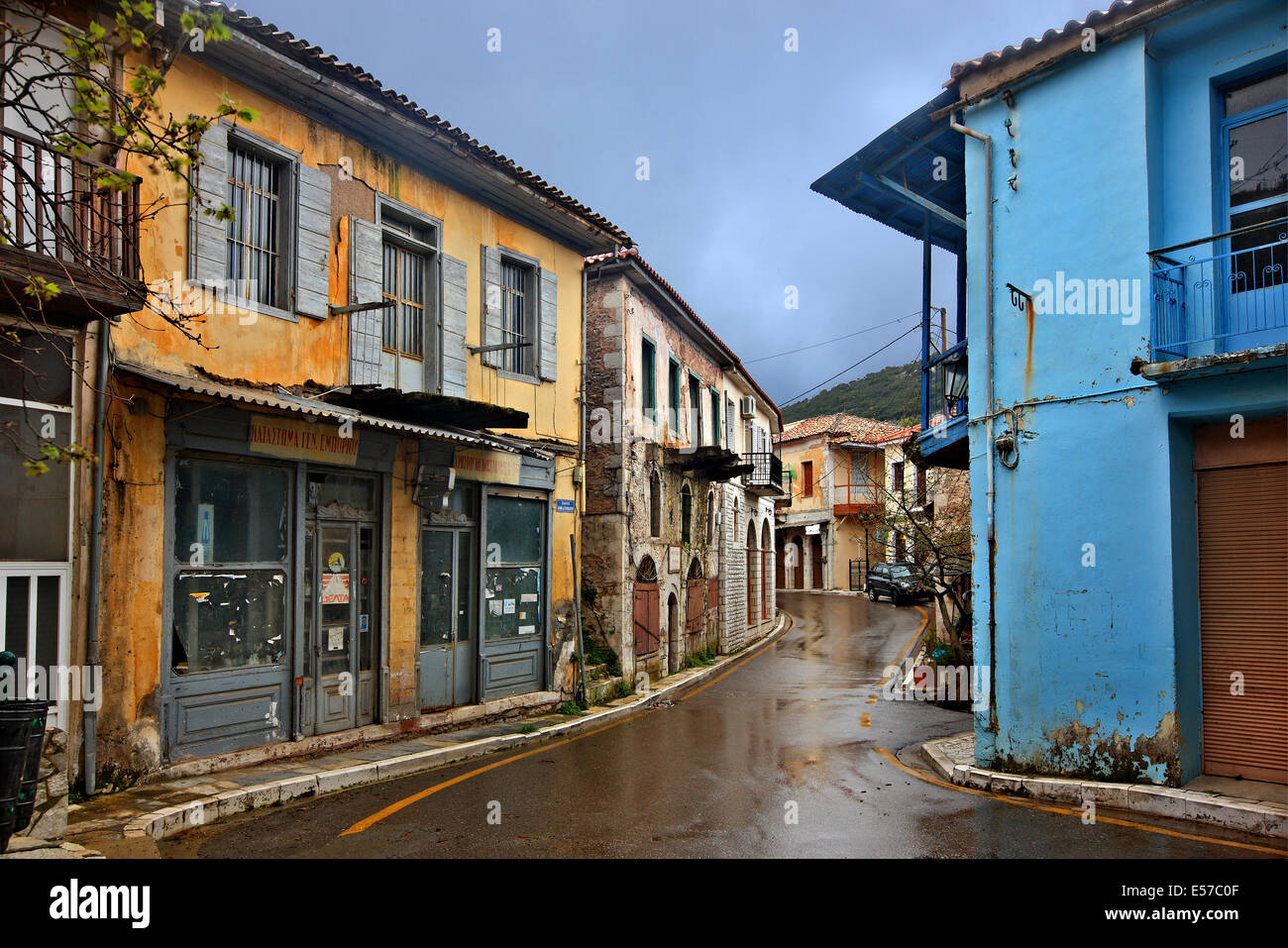 Greece peloponnese andritsaina andritsena hires stock photography and