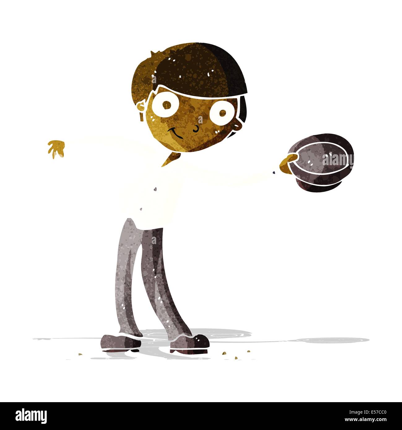 cartoon man tipping hat Stock Vector Image & Art Alamy