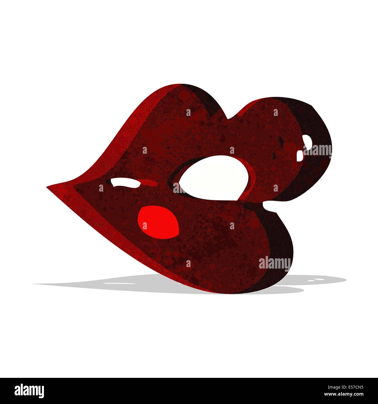 cartoon glossy lips Stock Vector Image & Art Alamy