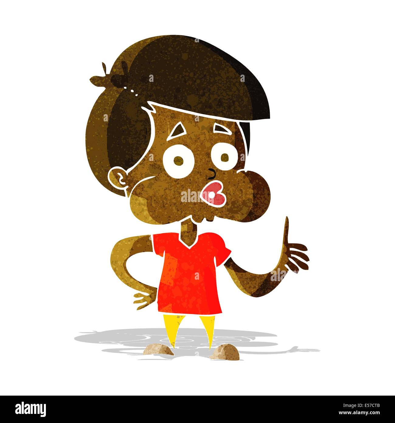 cartoon boy giving thumbs up Stock Vector Image & Art - Alamy