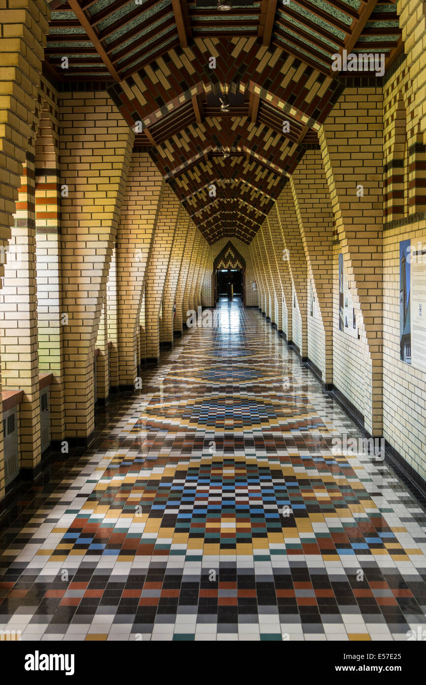 The interior of the Abbaye De St-Benoit-Du-Lac (Saint Benedict Abbey ...