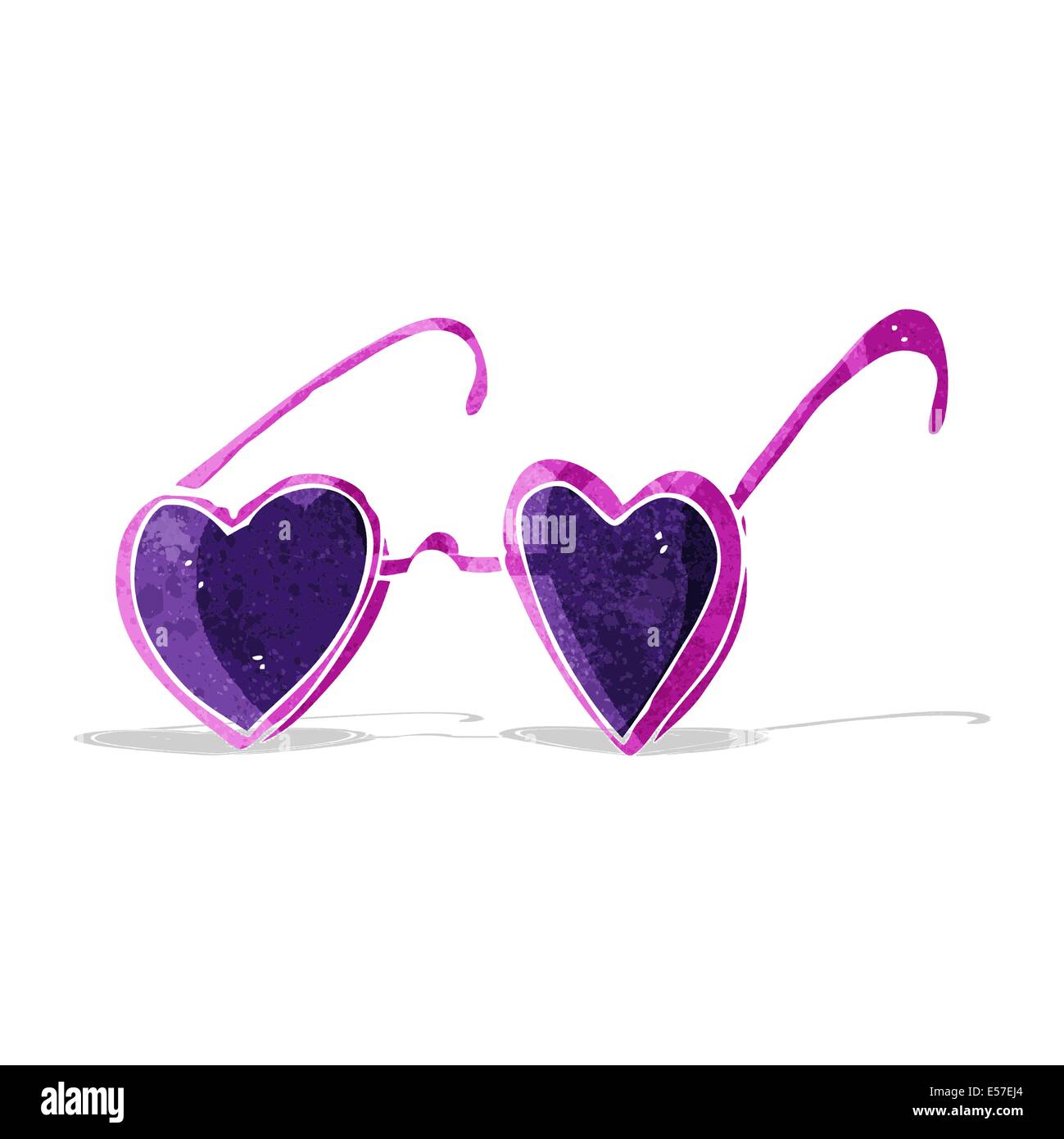 cartoon heart sunglasses Stock Vector Image & Art Alamy