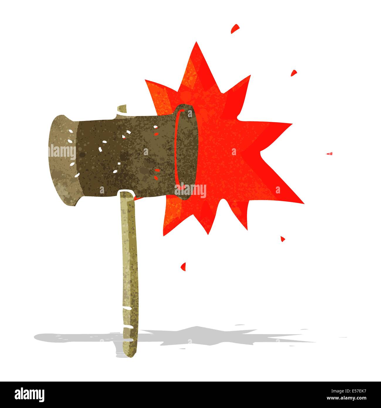 cartoon banging gavel Stock Vector Image & Art Alamy