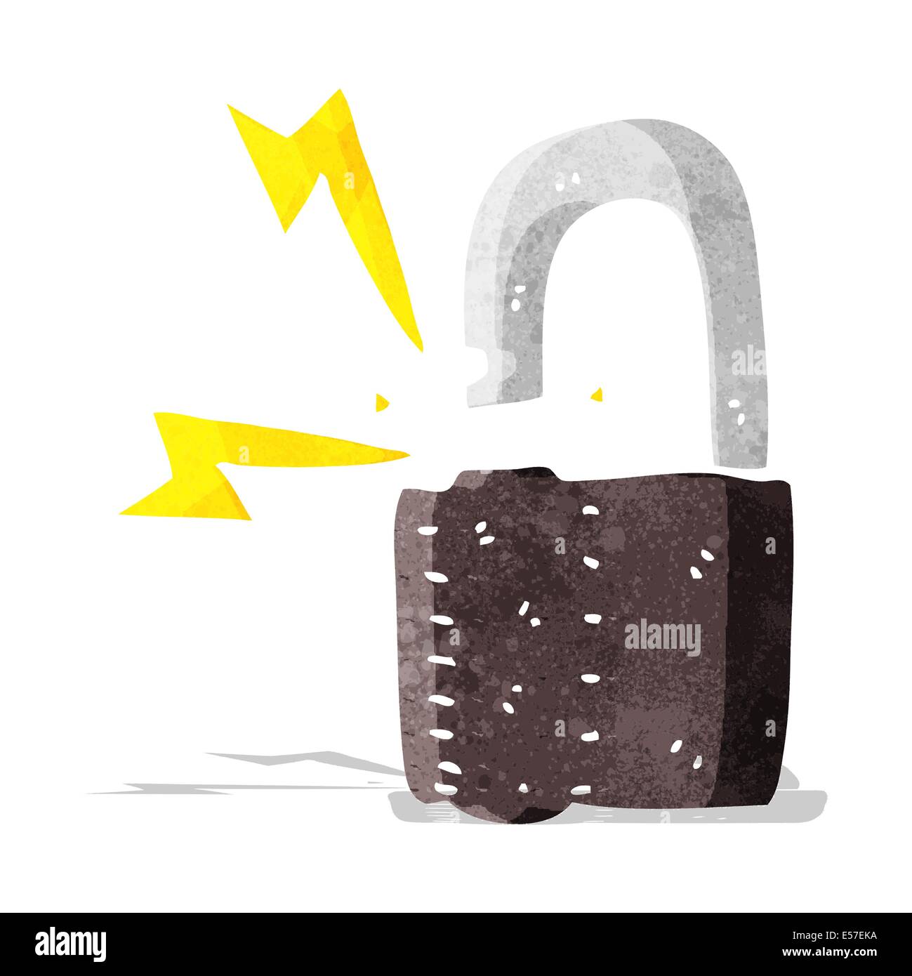 cartoon padlock symbol Stock Vector Image & Art - Alamy