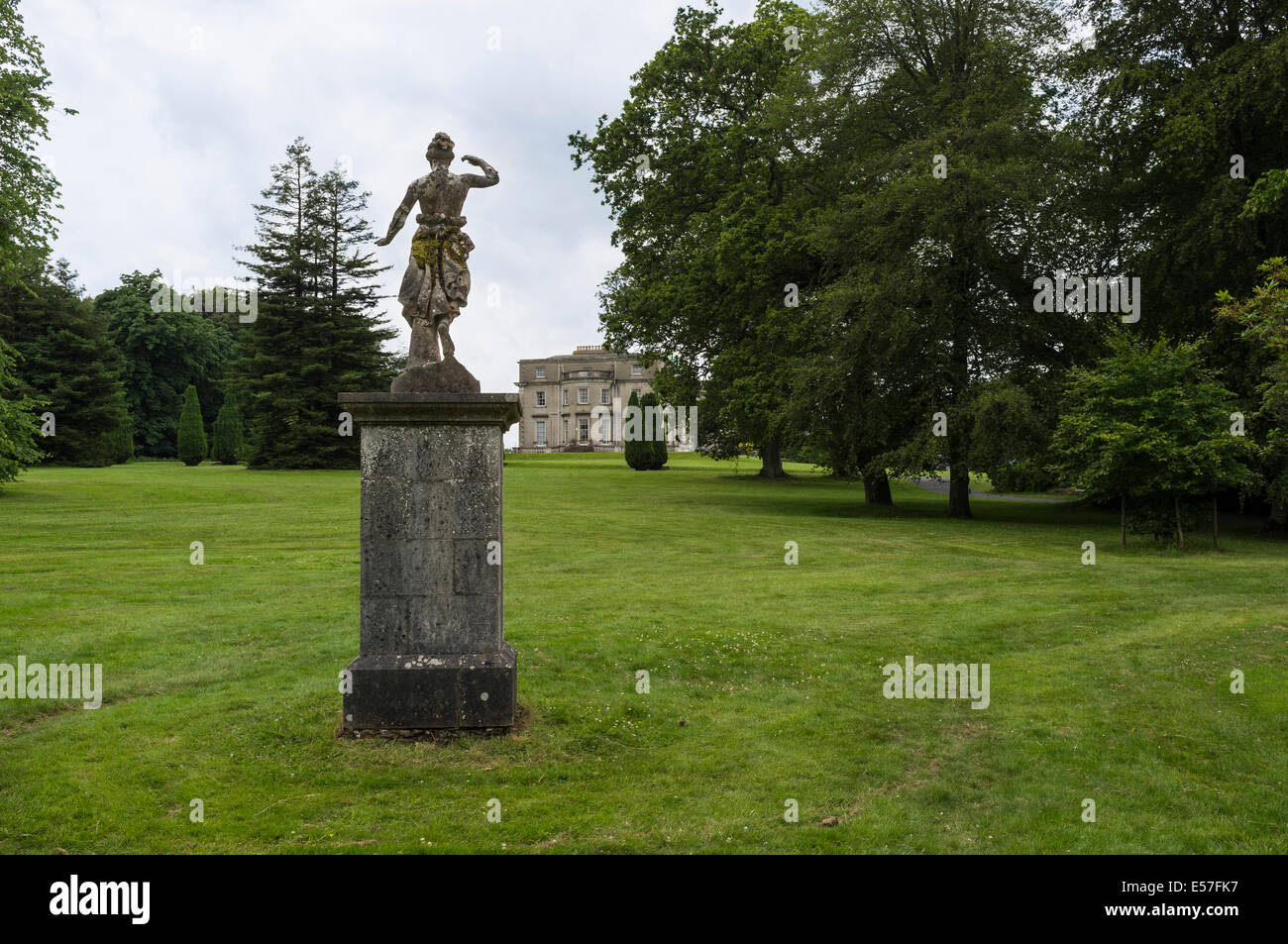 Emo Court house in County Kildare. The house was designed by James Gandon for the first Earl of